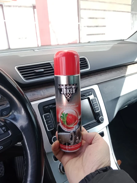 OTO MOTTO Torpido Deri Plastik Için Parlatıcılı Silikon Oto Kokusu Parfüm Sprey Çilek Kokulu 2 Adet - 4