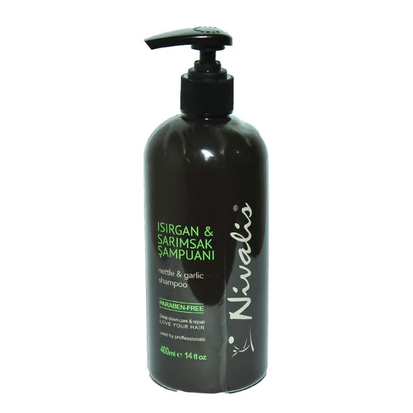 Nivalis Doğal Isırgan Sarımsak Şampuanı 400ML Nettle Garlic