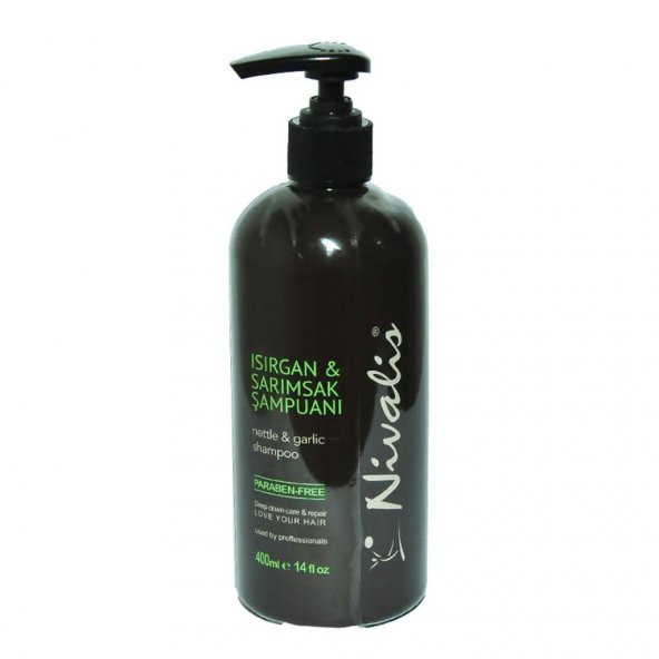 Nivalis Doğal Isırgan Sarımsak Şampuanı 400ML Nettle Garlic