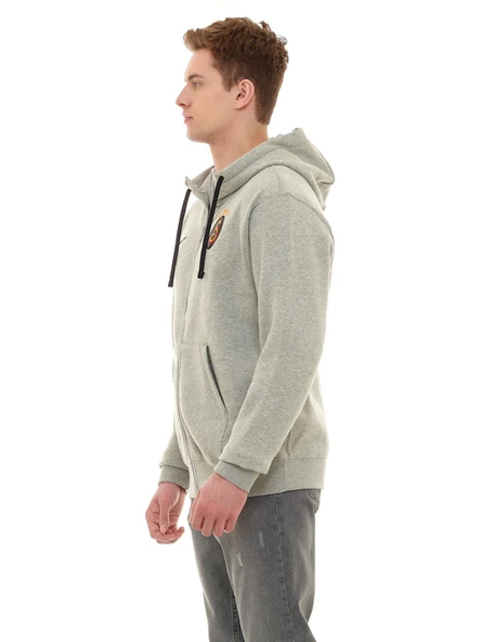 Galatasaray Orijinal Lisanslı Nike Fermuarlı Kapüşonlu Sweat - 4