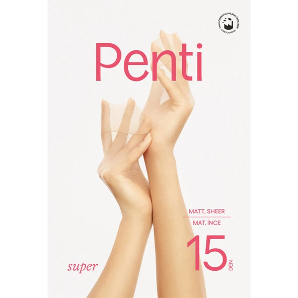 Penti Süper İnce Külotlu Çorap 15 Den 57 Ten No:2 Size:m