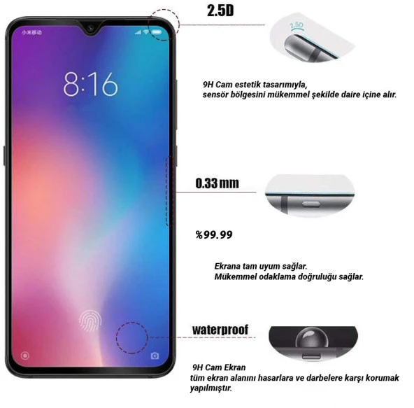 Samsung Galaxy J7 Pro Ekran Koruyucu Kırılmaz Fiber Nano Tam Kaplayan Cam - 4