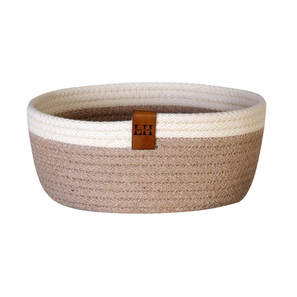 Lisya Home Natural Hasır Sepet Orta 9x18 Cm