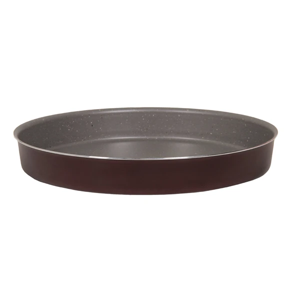 Mehtap Mor Granit Yuvarlak Tepsi 34Cm