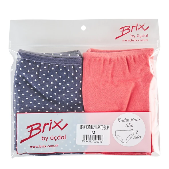 Brix Kadın 2'li Bato Slıp L