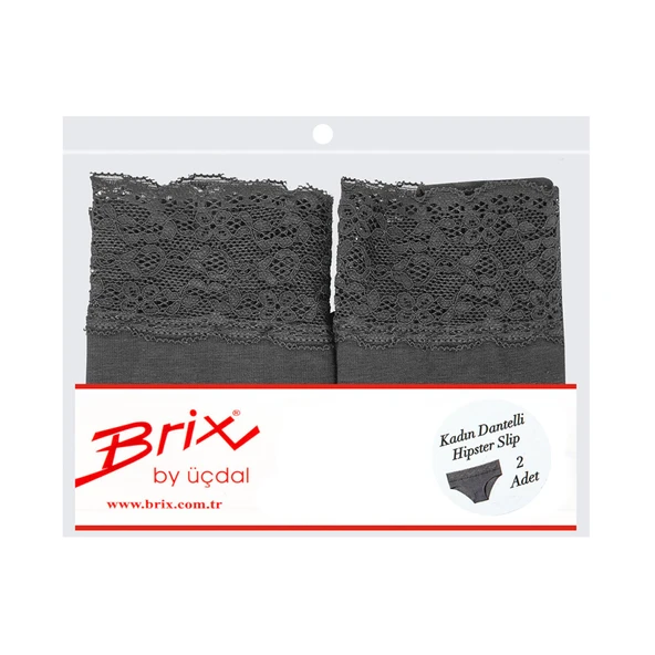 Brix 2'li Dantelli Hipster S