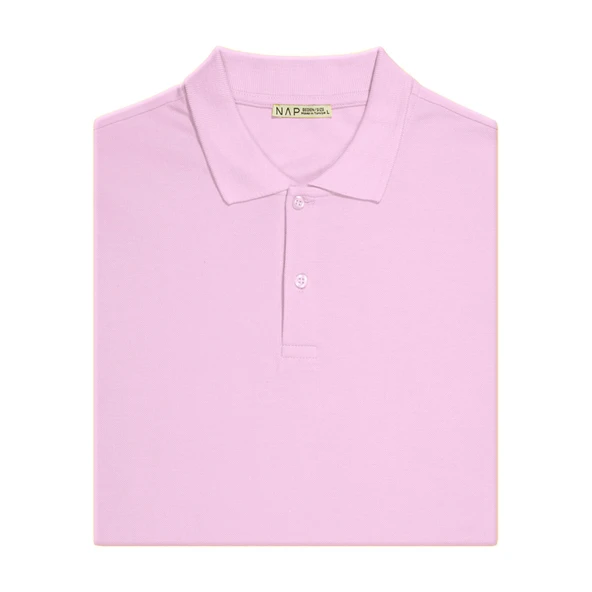 Nap Erkek Polo Yaka Tshirt Pembe M