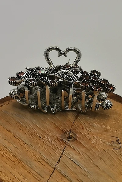 Döküm Metal Renkli Taşlı Lüks Toka ürün görseli