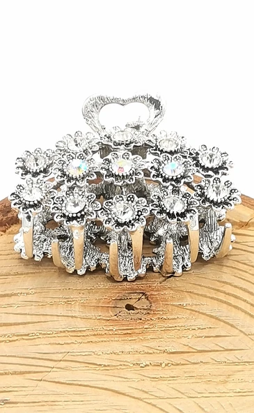 Döküm Metal Renkli Taşlı Lüks Toka ürün görseli