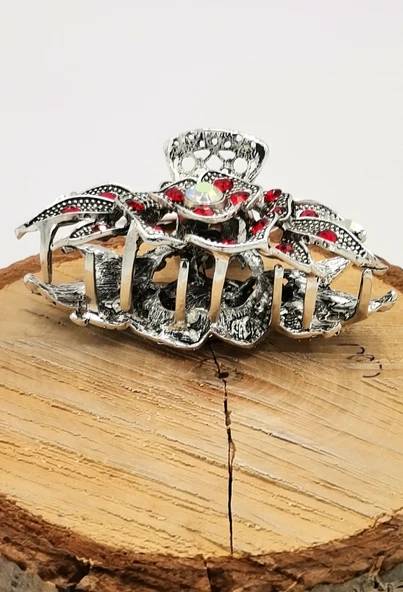 Döküm Metal Renkli Taşlı Lüks Toka ürün görseli