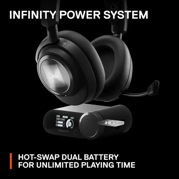 SteelSeries Arctis Nova Pro Kablosuz Multi-Sistem Gaming Kulaklık - 7
