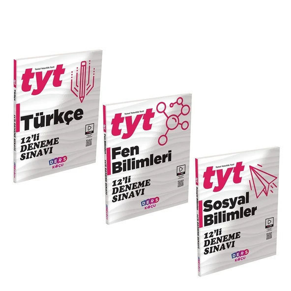 Ders Koçu Deneme Seti 3 Kitap Seti