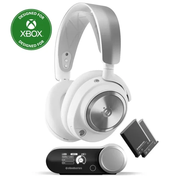 SteelSeries Arctis Nova Pro Kablosuz Multi-Sistem Gaming Kulaklık Xbox White