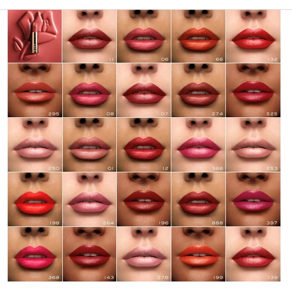 Lancome L'Absolu Rouge - Saten Bitişli Ruj 132 Caprice De Rouge - 2