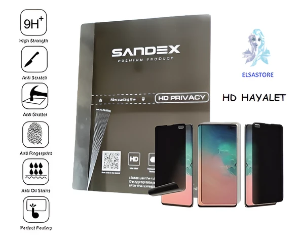 Huawei P30 LİTE NANO Ekran Koruyucu Esnek ULTRA İnce SANDEX - HD ŞEFFAF HAYALET