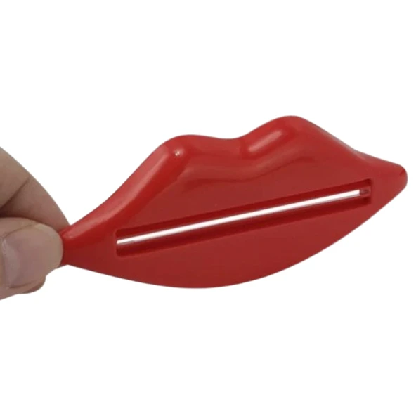 Diş Macunu Sıkacağı Dekoratif Öpücük Dudak Tasarımlı Tüp Macun Tıkacağı - 3