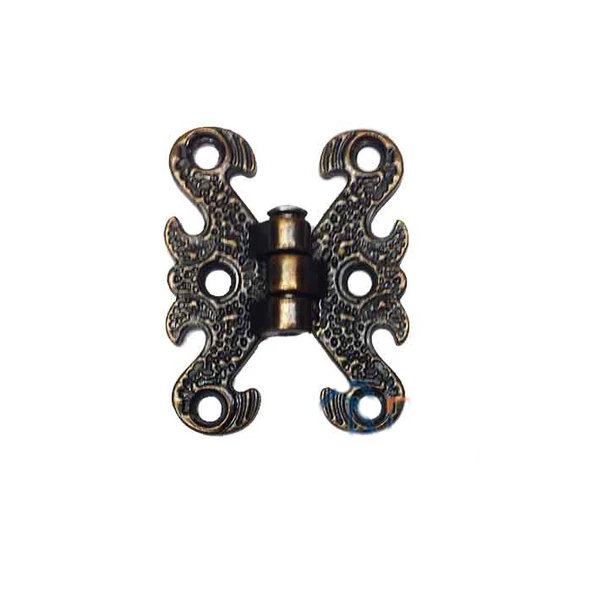 Zamak Kelebek Menteşe - Küçük, 30x40mm, Oksit, 1 Adet ürün görseli 1