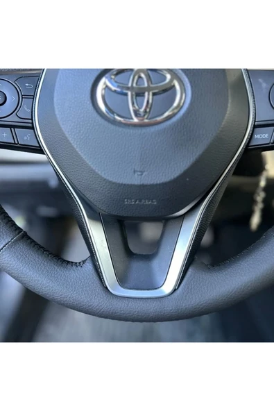 Toyota Uyumlu Corolla 2019 2022 Dikmeli Direksiyon Kılıfı Arac Özel Ürün - Resim 4