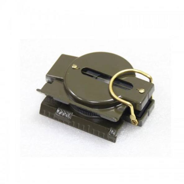 Hassas Lensatic Pusula Amerikan Tarzı Açık Kamp Yürüyüş Survival İçin - 2