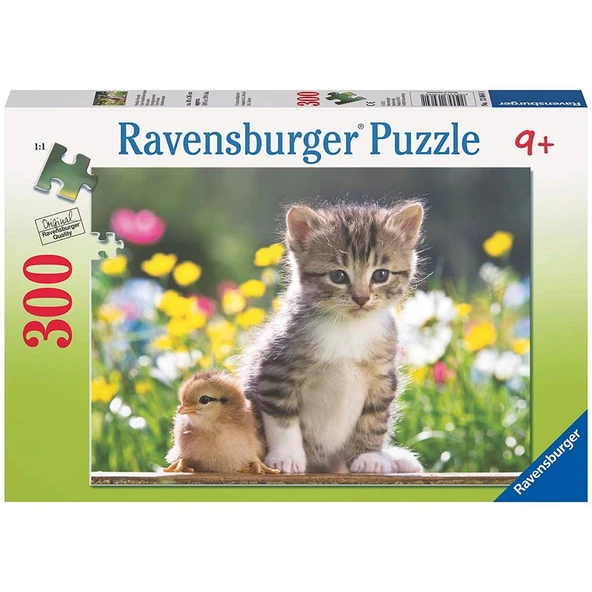 Ravensburger 300 XXL Parçalı Sevimli Arkadaşlar Yapboz Puzzle Ravensburger 9 Yaş ve Üzeri Çocuk Yapbozları