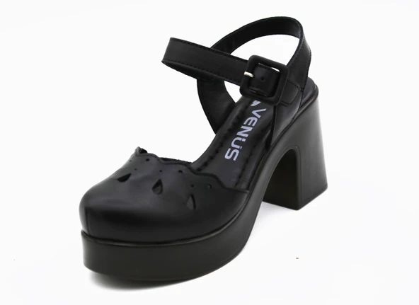 Venüs 2217001Y Kadın Deri Sandalet - 5