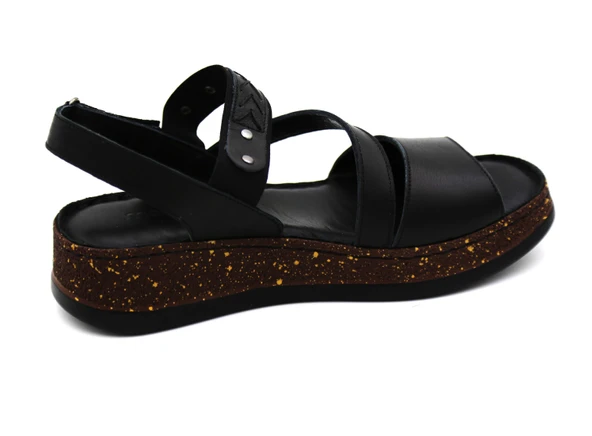 Mammamia 2540LX Kadın Deri Sandalet - Resim 6