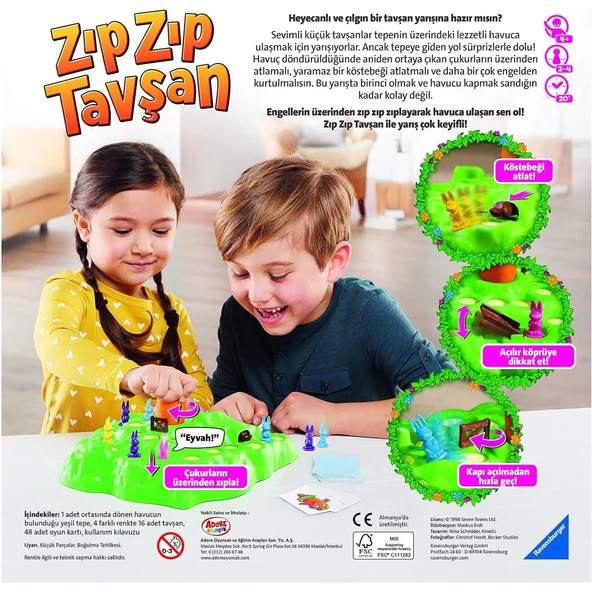 Ravensburger Zıp Zıp Tavşan - 3