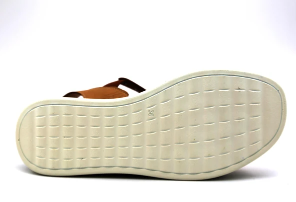 Mammamia 2540LX Kadın Deri Sandalet - Resim 3