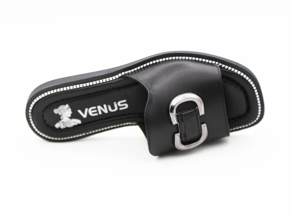 Venüs 2512205Y Kadın Deri Terlik - Resim 4