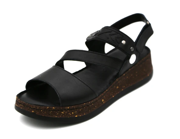 Mammamia 2540LX Kadın Deri Sandalet - Resim 5