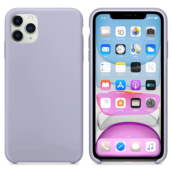 Apple iPhone 11 Pro Kılıf İçi Kadife Silikon Lansman Kılıf - 8