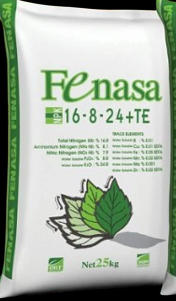 Damlama Gübresi NPK Gübre Fenasa 16 08 24 + Me Gübre, Bitki, Çim, Meyve Yavuzer Tarım Gübre 25 Kg - 3