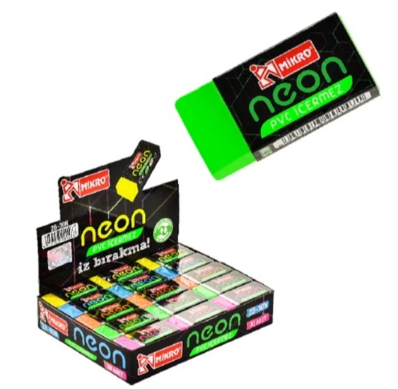 Mikro Silgi Soft Neon 2B-30 - 10 adet