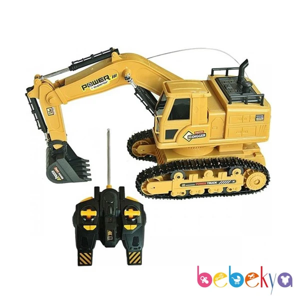 Uzaktan Kumandalı Şarjlı Full Fonksiyonlu Paletli Excavatör Ekskavatör