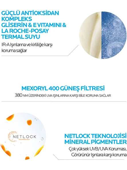 La Roche-Posay Anthelios Uvmune 400 Spf 50+ Güneş Kremi 50 ml - Tüm Cilt Tipleri İçin - 4