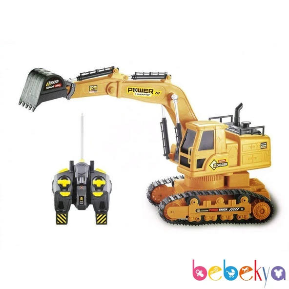 Uzaktan Kumandalı Şarjlı Full Fonksiyonlu Paletli Excavatör Ekskavatör - 2
