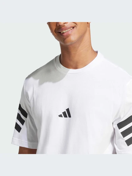 adidas Future Icons 3-Stripes Tee - White | adidas Singapore - 4
