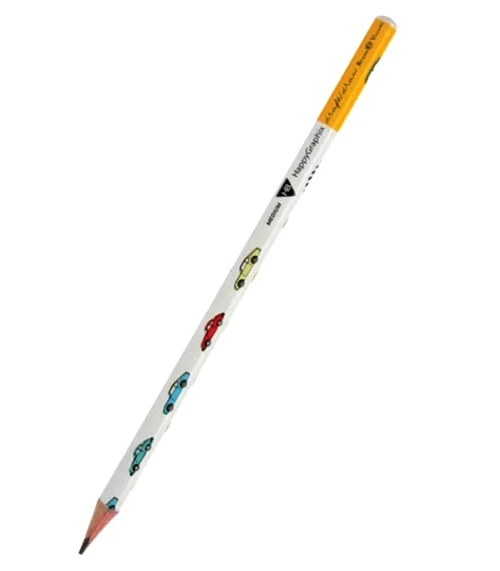 Bruno Visconti Kurşun Kalem Renkli Arabalar Hb - 4 adet ürün görseli 1