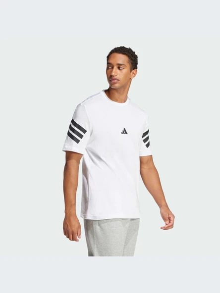 adidas Future Icons 3-Stripes Tee - White | adidas Singapore