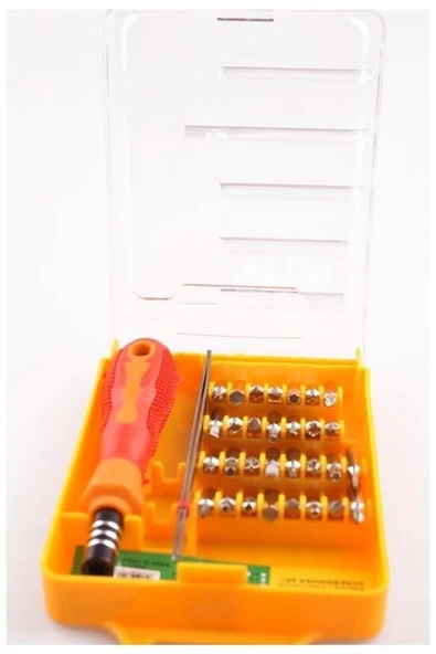 32 Parça Cep Telefonu Pc Tablet Mini Tornavida Seti Tamir Takımı - Resim 4