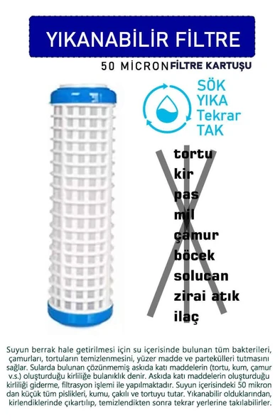 Üçlü Su Filtresi Daire Ve Bina Girişi Için Üçlü Set Arıtma Sistemi - 6