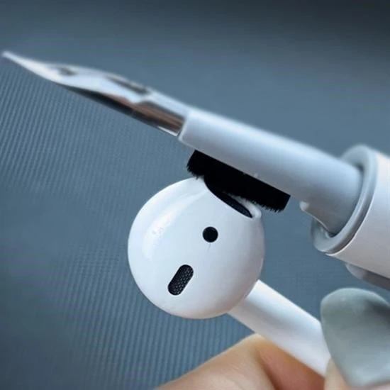 Çok Amaçlı Yumuşak Fırçalı Kablosuz Kulaklıklar İçin Kulaklık Temizleme Kiti - Resim 2