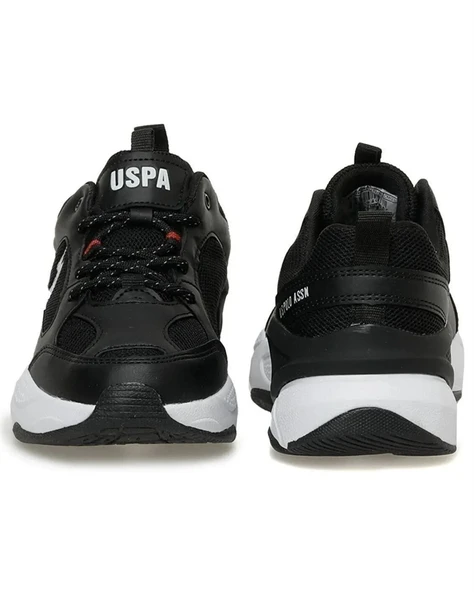 U.s. Polo Assn. Maybe Wmn 5Fx Kadın Siyah-Beyaz Sneaker Ayakkabı - 5