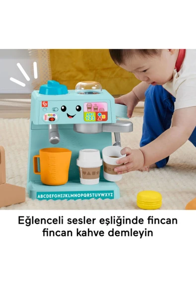 Fisher Price Sesli Eğlen ve Öğren Kahve Yapmayı Öğreniyorum HYR99 - 4