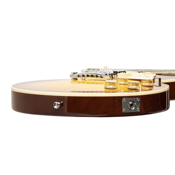 STAGG LES PAUL ELEKTRO GİTAR SEL-DLX TB BST - 4