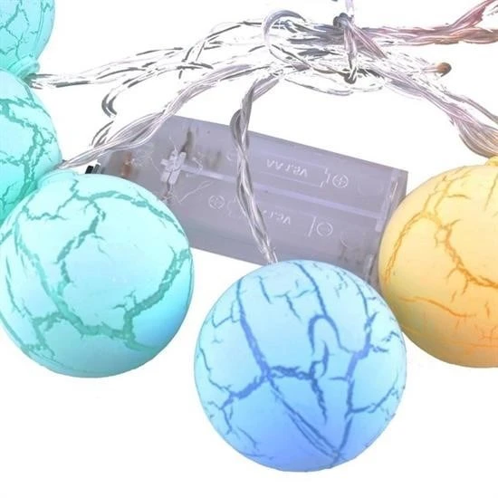 Dekoratif Minik 10 Toplu Ledli  Dekoratif Dolama Renkli Led - 2