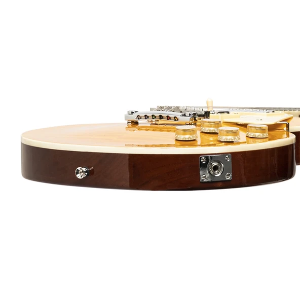 STAGG LES PAUL ELEKTRO GİTAR SEL-DLX HONEY - 4