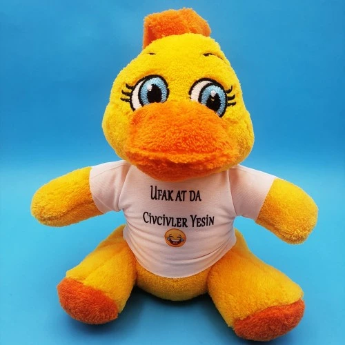 Civciv Oyuncak Ufak At Da Civcivler Yesin Tişörtlü ürün görseli 1