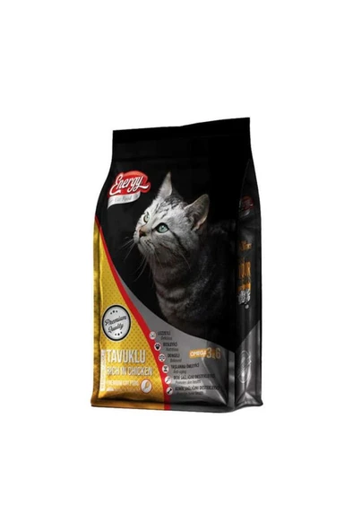 Cat Food Energy® Tavuklu Yetişkin Kedi Maması-500 Gram