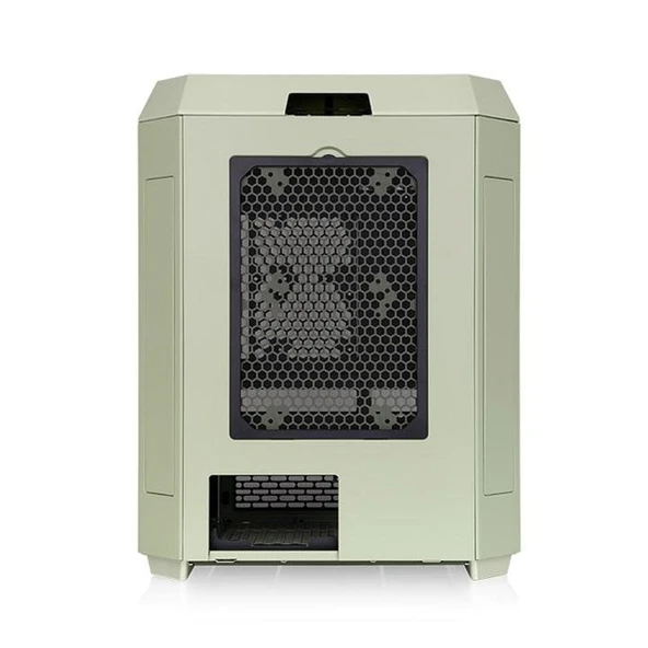 THERMALTAKE THE TOWER 600 TG CA-1Z1-00MEWN-00 GAMING MID-TOWER PC KASASI YEŞİL - Resim 4